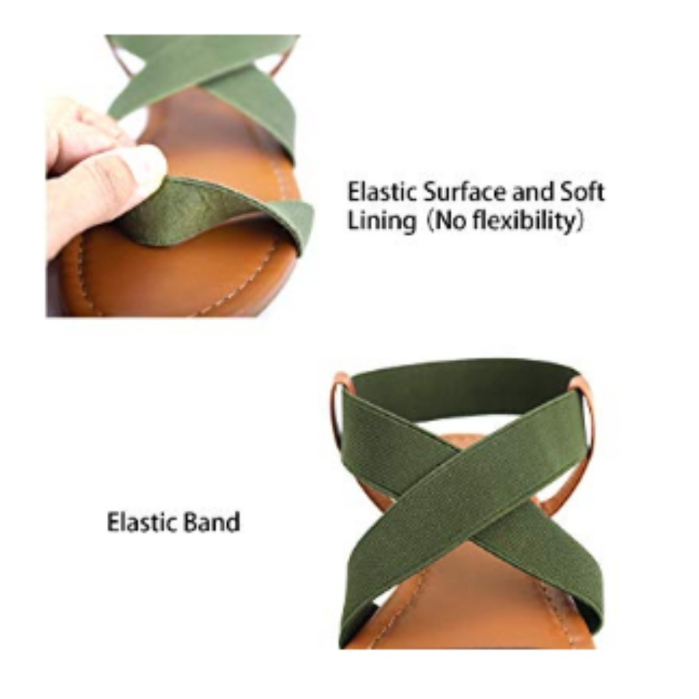 🆕Women's Flat Criss-Cross Sandals - Picture 4 of 8